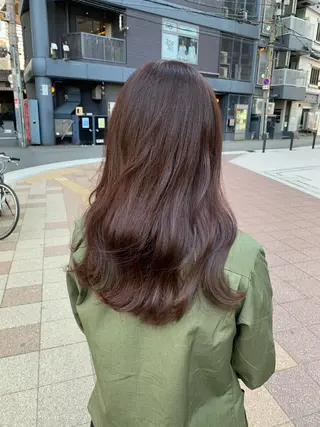 カラー 松本 聖のヘアスタイル