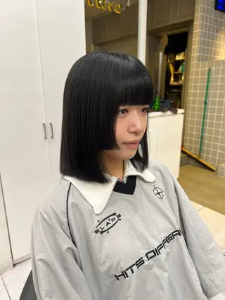 ショート カラー パーマ ヘアアレンジ メンズ 上品＆韓国風 🥀海心🥀のヘアスタイル