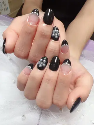 ミディアム カラー ネイル Nail NaNaのネイルデザイン
