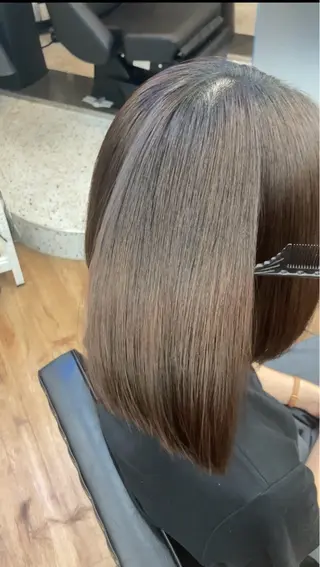 ミディアム 美髪矯正‎×髪質改善 任せて🤍Ko-taのヘアスタイル