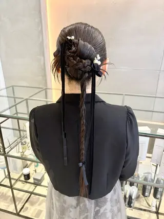 ヘアアレンジ 🎀ヘアセット透明感 /REINA🎀のヘアスタイル