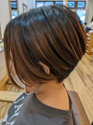 ショート 【泉中央】CLASS 中村のヘアスタイル