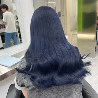 ロング カラー ヘアアレンジ 縮毛矯正🤍 ボブ/ HIKARIのヘアスタイル