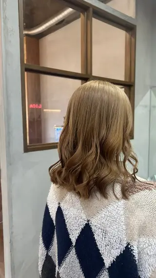 セミロング 神田 姫奈｜郡山 ｜レイヤーカットのヘアスタイル