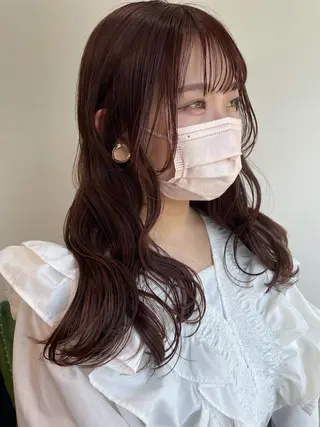 セミロング カラー 大人ボブと似合 わせカラー/馬場 翼のヘアスタイル