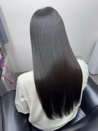 ロング 艶髪改善師/高橋潤 /縮毛矯正のヘアスタイル