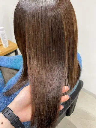 ミディアム anB Bのヘアスタイル