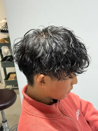 ショート パーマ メンズ メンズカットパーマ ✂️ JOYAのヘアスタイル