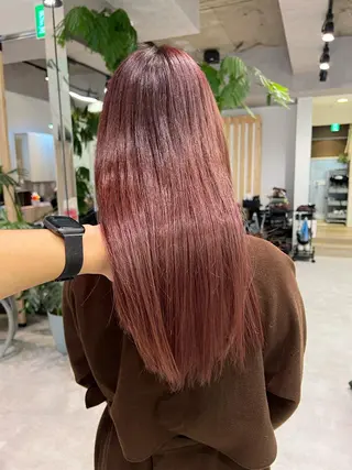 セミロング カラー 🍀お悩み改善憧れの 美髪　小林風雅のヘアスタイル