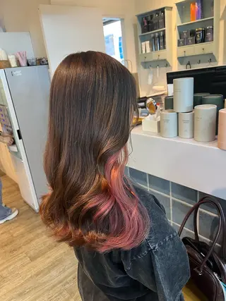 ロング カラー なつな/ 透明感カラーのヘアスタイル