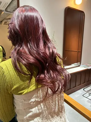 ミディアム カラー ヘアアレンジ 💟Opus // Mizuki🐕のヘアスタイル