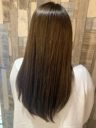 ロング カラー 韓国🇰🇷 ✂︎hair 内田愛のヘアスタイル