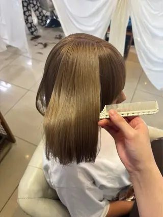 ミディアム eMu🫧 〜𝑴𝒊𝒖〜のヘアスタイル