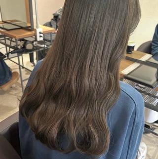 カラー 🎀韓国レイヤー/ 🫧透明感カラーのヘアスタイル