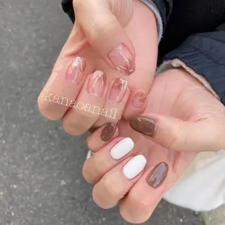 ネイル 地爪育成💅 kanaoanailのネイルデザイン