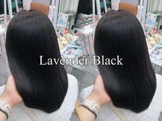 セミロング ☘️中明度カラー/ 縮毛矯正ナミ☘️のヘアスタイル