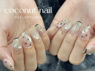 ネイル 神田 ココナッツのネイルデザイン