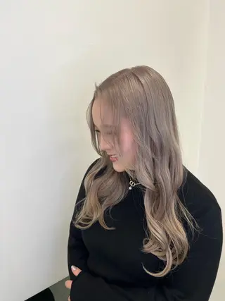 カラー 松下 英奈のヘアスタイル