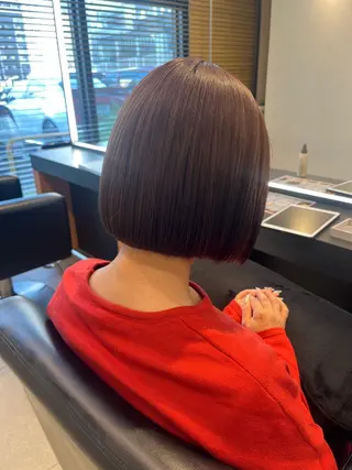ショート 顔周りレイヤー 髪質改善 / AYUのヘアスタイル