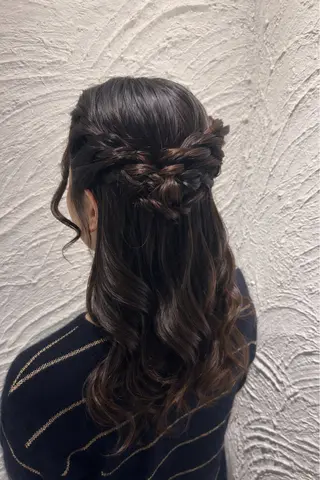 ヘアアレンジ 🎀ツヤ髪×モテヘア 🎀池袋/カナエのヘアスタイル