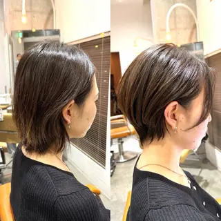 ショート ショート/ボブ 恵比寿/森和輝のヘアスタイル