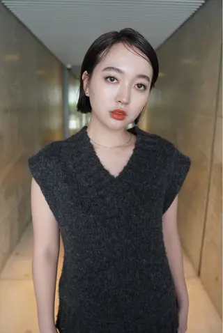ショート カラー レイヤーカット🎀 NANAHAのヘアスタイル
