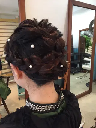 ショート ミディアム セミロング ロング カラー パーマ ヘアアレンジ まつエク 早朝✨ヘアセット 着付け/清水玲歌のその他イメージ