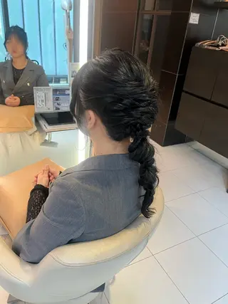 ヘアアレンジ ･:*+.根本 風鈴･:*+.のヘアスタイル