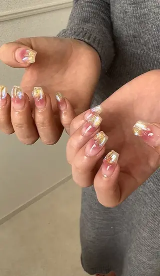 ミディアム 🦋Nail Amo🦋のネイルデザイン
