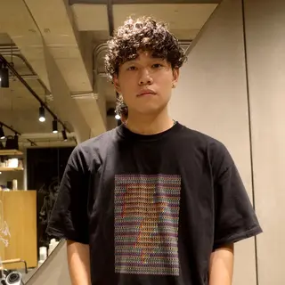 ショート パーマ メンズ 🌈圧倒的デザイン パーマ 関和希のヘアスタイル