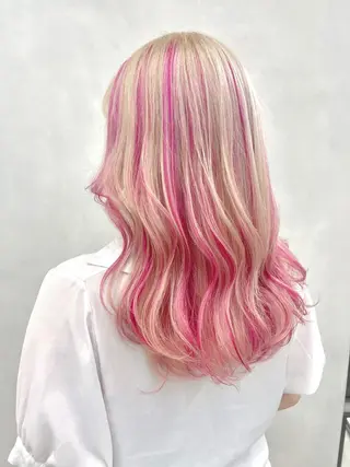 ロング カラー 🦋レイヤーカット ミドリカワ🦋のヘアスタイル