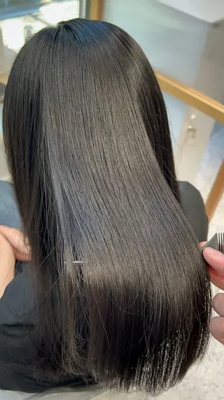 ロング 髪質改善 メンズパーマゆうひのヘアスタイル
