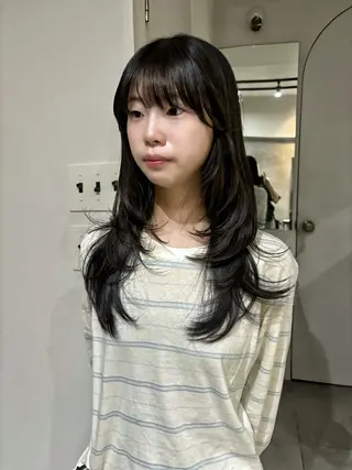 ミディアム kanon レイヤー・ボブのヘアスタイル