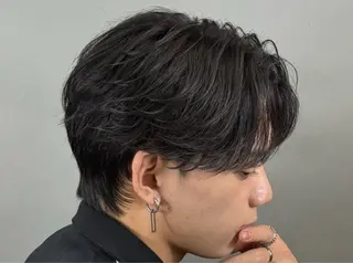 パーマ メンズ KAMINAO HIRYUのヘアスタイル