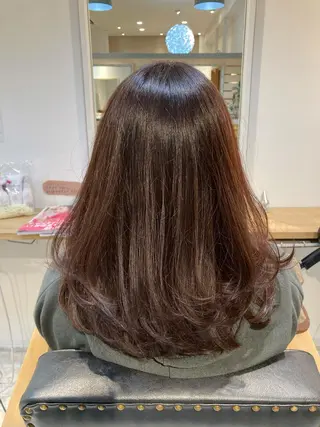 セミロング 【女性指名No.1】 西口直子のヘアスタイル