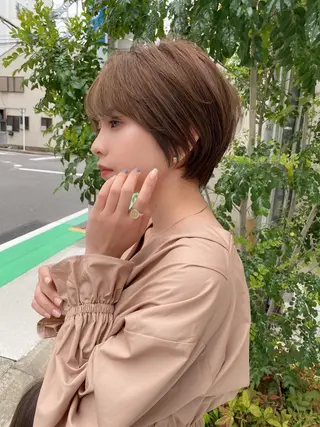 ショート 栗原 瑠世のヘアスタイル
