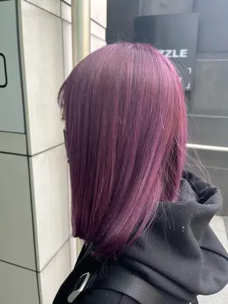 セミロング カラー 🎀透明感 カラー🎀ミズキのヘアスタイル