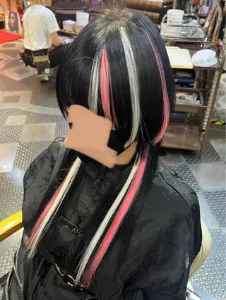 セミロング カラー ヘアアレンジ メンズ KOYA ｺﾔのヘアスタイル