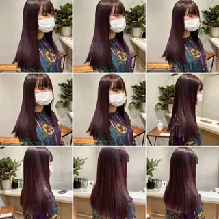 カラー natsuko🌻 cutモデル募集🧡のヘアスタイル