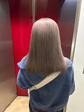 セミロング カラー 🍀野尻 拓海🍀のヘアスタイル