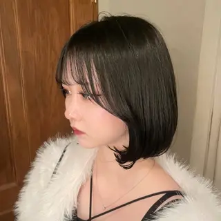 ショート カラー 愛され透明感カラー 🤎SUMIRE🤎のヘアスタイル