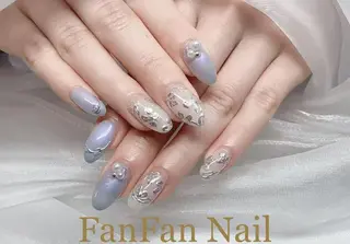 ネイル FanFan 長さ出し専門のネイルデザイン