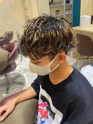 ショート カラー メンズ メンズ支持率No.1 店長 石川和馬のヘアスタイル