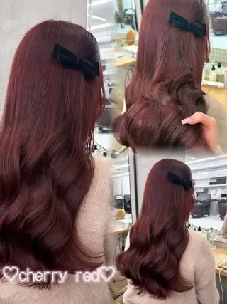 カラー 🎀暖色カラー🎀 ♡yurika♡のヘアスタイル