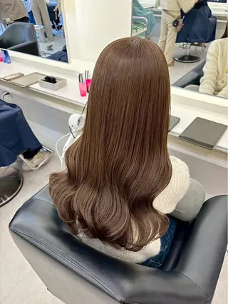 ロング カラー Parve Mix/ 平 奈果🎀のヘアスタイル
