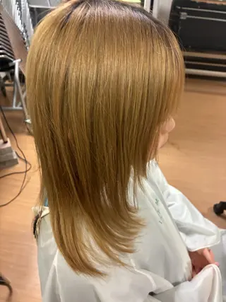 セミロング 田中 和葉のヘアスタイル