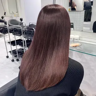 カラー 魅力引き出す上品艶髪 🪞/銀座美容室のヘアスタイル