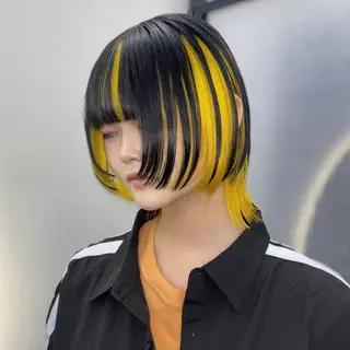 ミディアム カラー Ren. 🦋デザインカラーのヘアスタイル