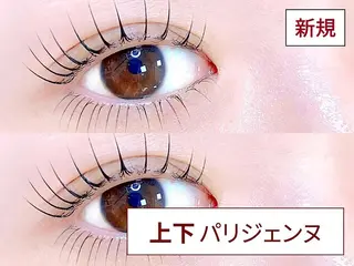 マツエク・マツパ Riho🌙表参道 束感まつげ🦢🤍のマツエク・マツパデザイン
