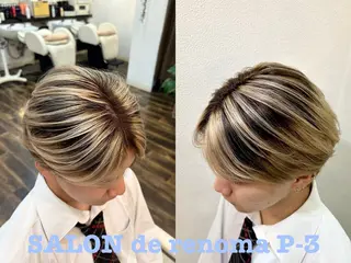 ショート カラー 大川 真矢のヘアスタイル